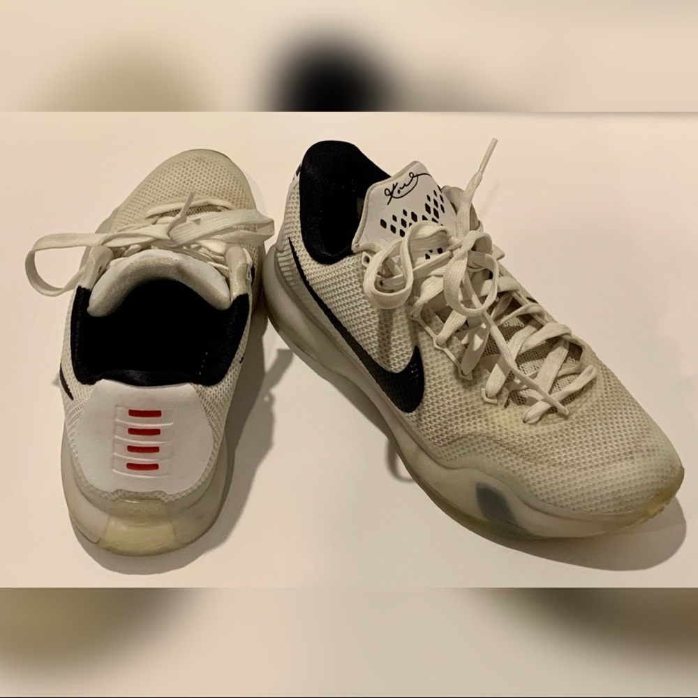 Nike Kobe X(10) “Fundamentals” Size 7.5 White/black 705317-100